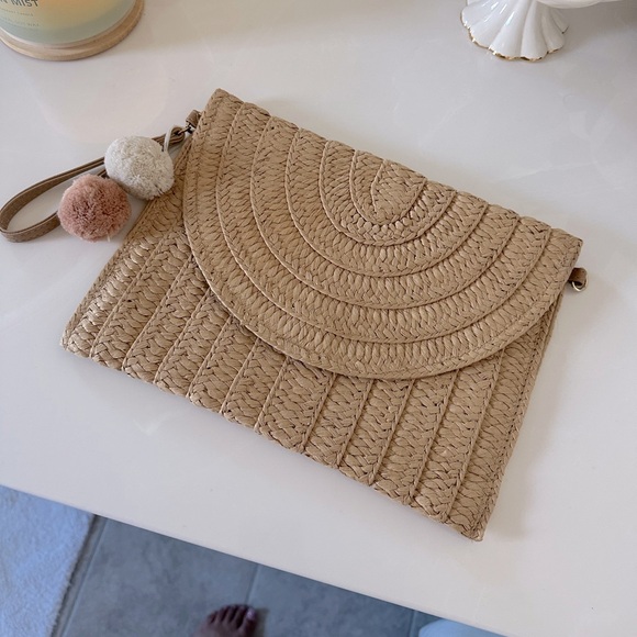 Handbags - Boho chic wristlet purse